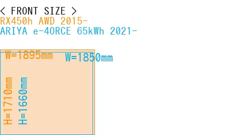 #RX450h AWD 2015- + ARIYA e-4ORCE 65kWh 2021-